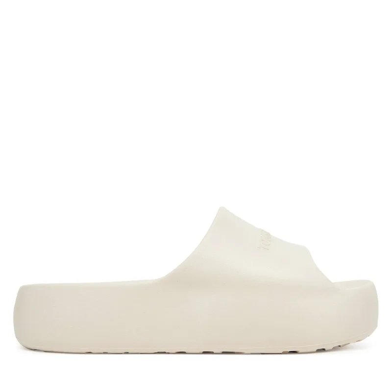 Παντόφλες Tommy Jeans Tjw Chunky Pool Slide Ess EN0EN02879 Εκρού