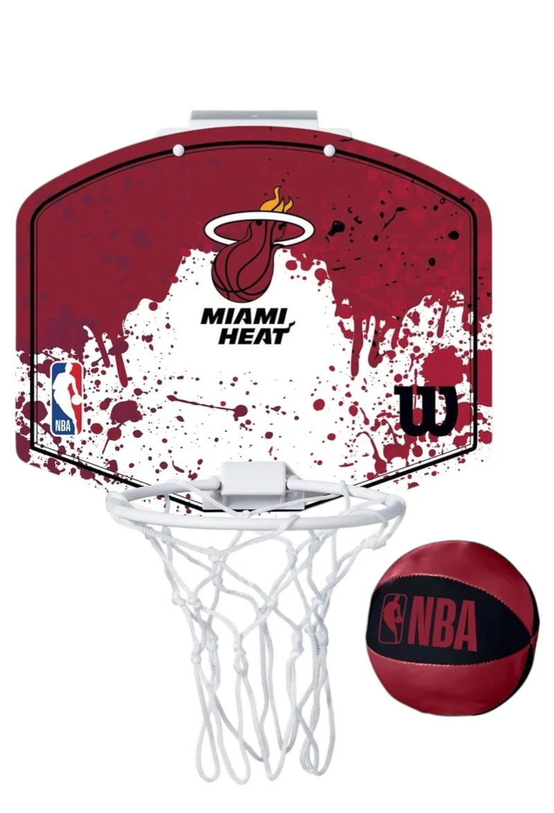 Μπασκέτα Wilson NBA Team Mini Hoop Mia Heat WTBA1302MIA-00