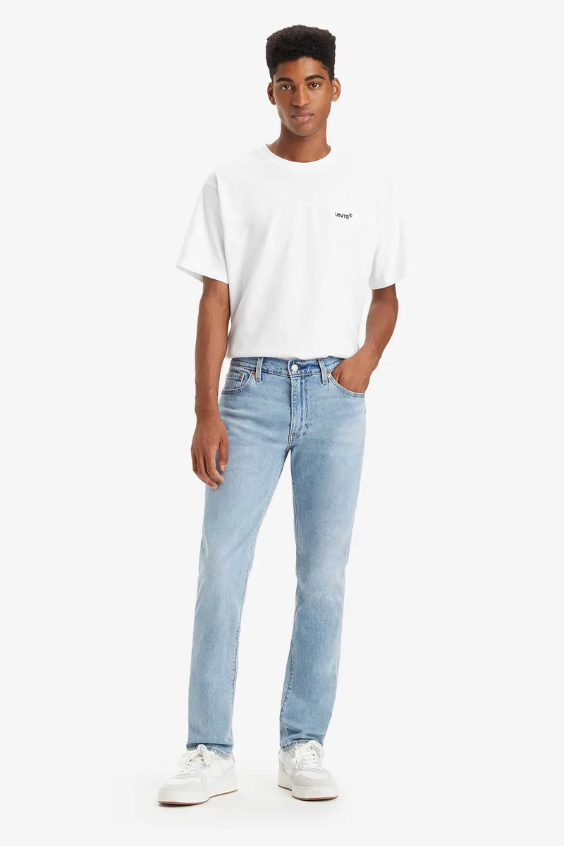 Levi's® ανδρικό τζιν παντελόνι πεντάτσεπο Slim Fit "511" - 045115815-** Denim Blue Ανοιχτό