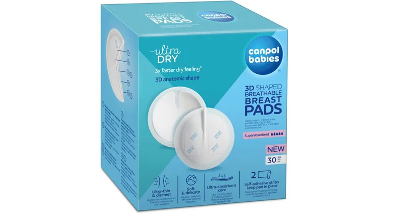 Canpol babies Breast Pads Disposable Bra Pads 30pcs