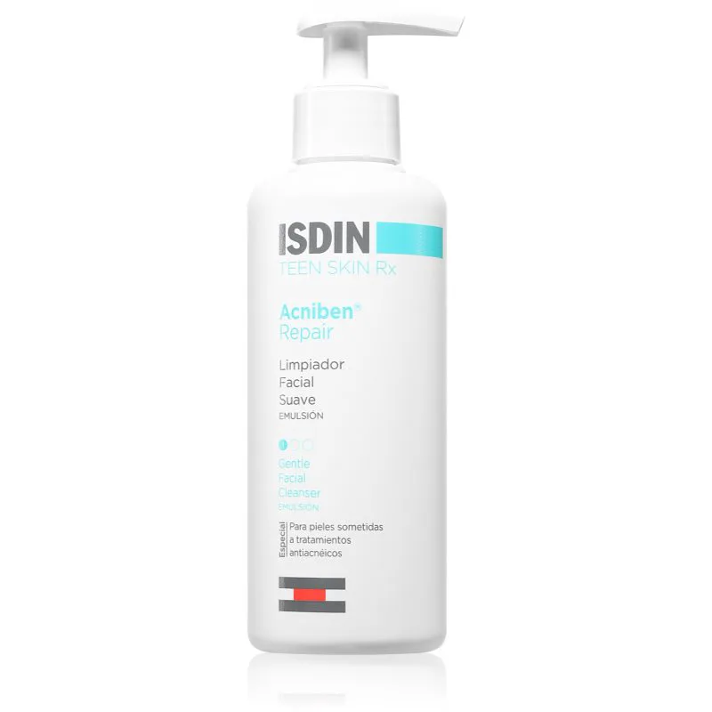ISDIN Acniben Gentle Facial Cleanser απαλό καθαριστικό γαλάκτωμα για προβληματική επιδερμίδα, ακμή 180 ml