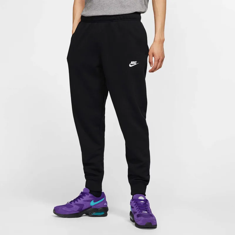 NIKE SPORTSWEAR CLUB JOGGERS ΜΑΥΡΟ