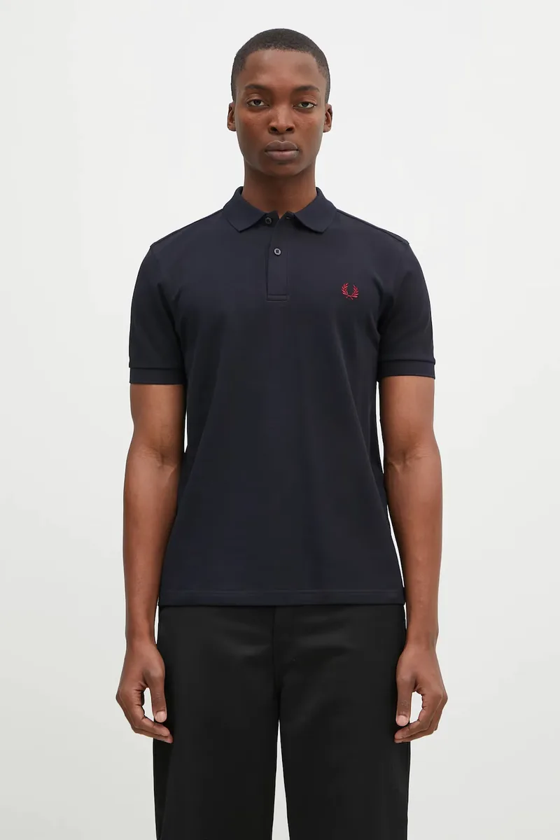 Ανδρικό Polo Plain Fred Perry Shirt M6000-V73 Μπλε