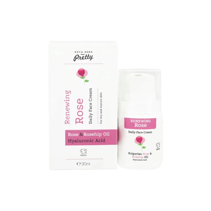 Zoya Goes Pretty Rose Renewing Daily Face Cream, 30 ml