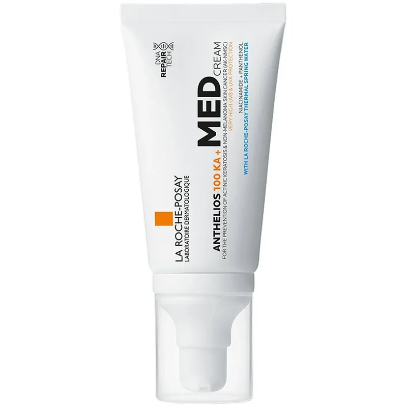 La Roche-Posay Anthelios 100 KA+ Med Cream Αντηλιακή Κρέμα Προσώπου Πολύ Υψηλής Προστασίας για Φωτοευαίσθητα Δέρματα, Χωρίς Άρωμα 50ml