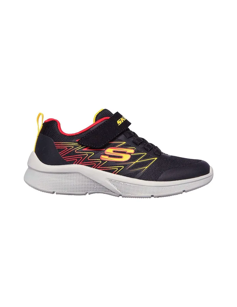 Skechers Αθλητικά Παιδικά Παπούτσια Running Texlor Μαύρα 403770L-BKRD