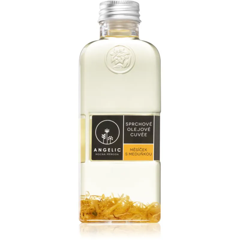 Angelic Cuvée Calendula & Lemon balm καταπραϋντικό λάδι για το μπάνιο 200 ml