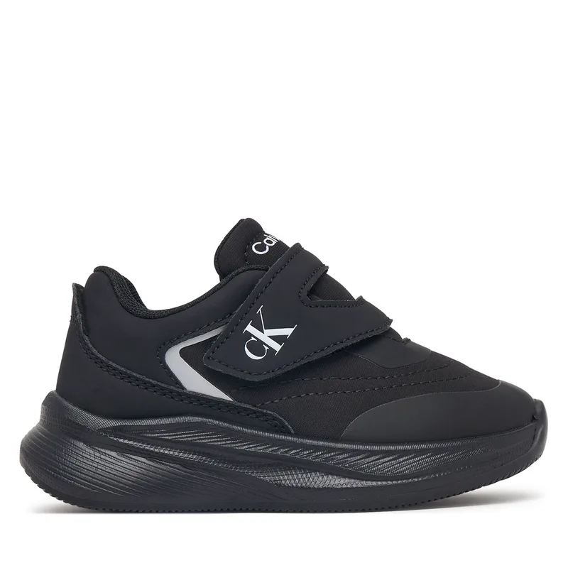Αθλητικά Calvin Klein Low Cut Velcro Sneaker V1X9-83478-1861 M Μαύρο