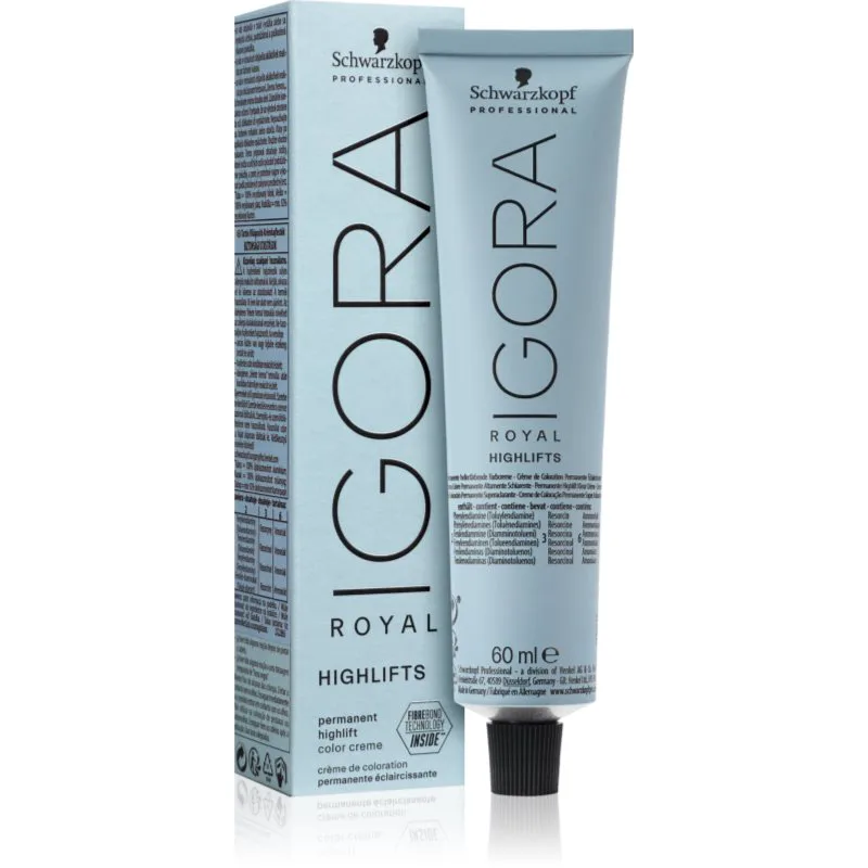 Schwarzkopf Professional IGORA Royal Highlifts μόνιμη βαφή μαλλιών απόχρωση 12-1 Special Blonde Cendré 60 ml