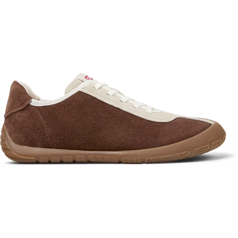 CAMPER Twins - Casual παπούτσια Για Γυναικεία - Μπορντό,Καφέ,Μπεζ, Μέγεθος 38, Suede