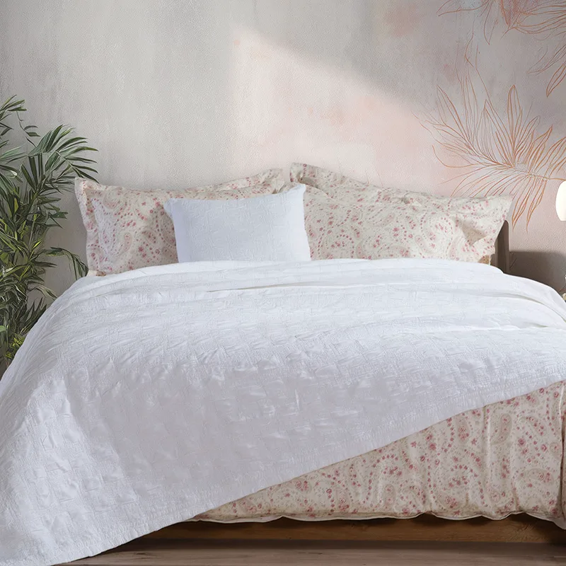 Κουβερτόριο Υπέρδιπλο 230X250 Nef Nef Charisma White (230x250)