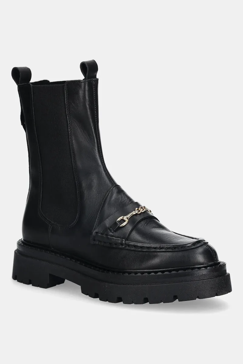 Δερμάτινες μπότες τσέλσι Steve Madden Kasey