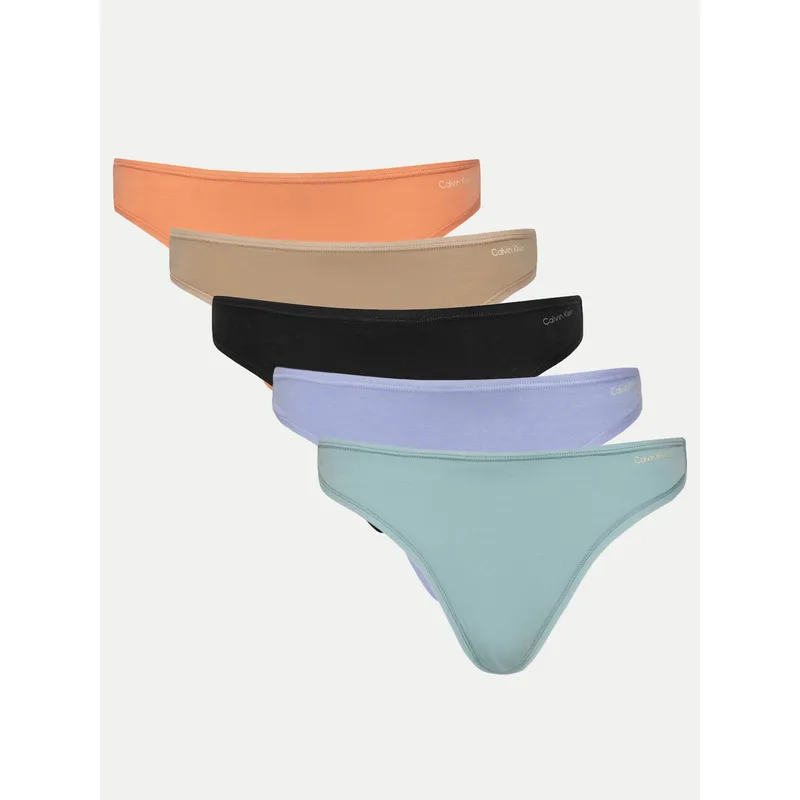 Calvin Klein Underwear Σετ στρινγκ 000QD5250E Έγχρωμο