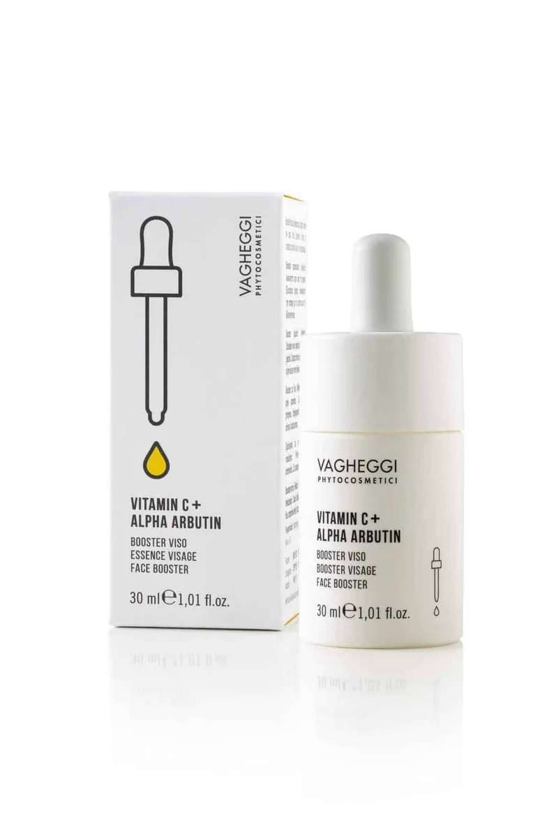 Vagheggi Face Booster Vitamin C+Alpha Arbutin – Ορός προσώπου με Βιταμίνη C+ Άλφα Αρμπουτίνη 30ml