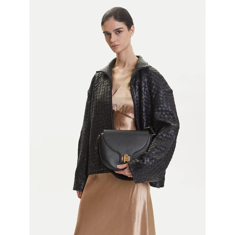 Τσάντα Furla Lotus WB01605 BX3916 N9800 Μαύρο
