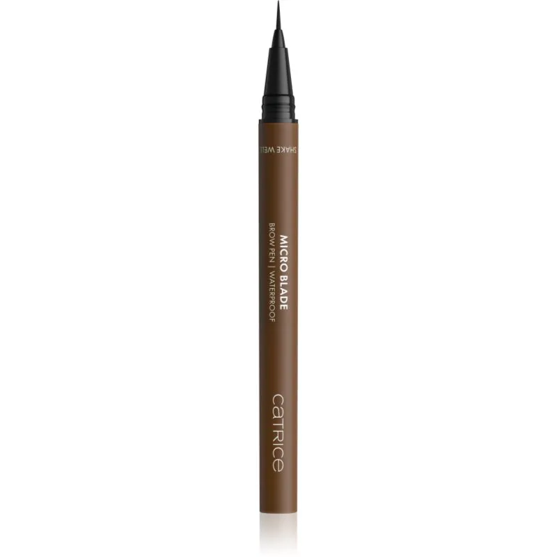 Catrice Micro Blade Brow Pen Waterproof μαρκαδόρος για τα φρύδια αδιάβροχο απόχρωση 030 True Brown 0.64 γρ