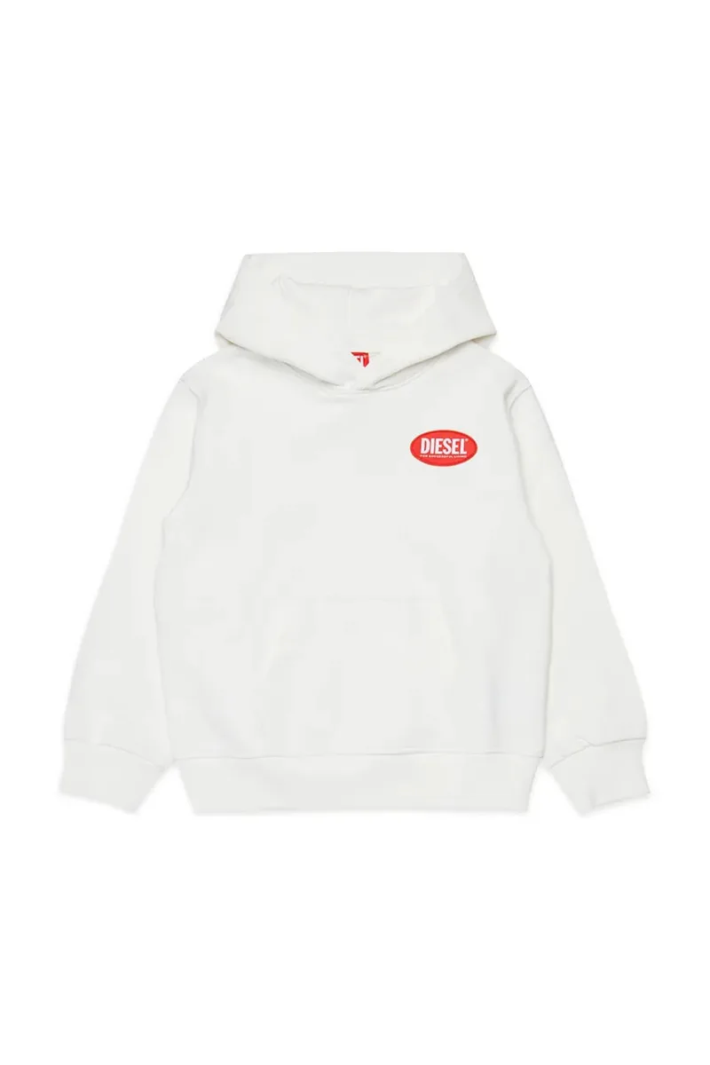 Παιδική βαμβακερή μπλούζα Diesel SPATCHOOD OVER SWEAT-SHIRT