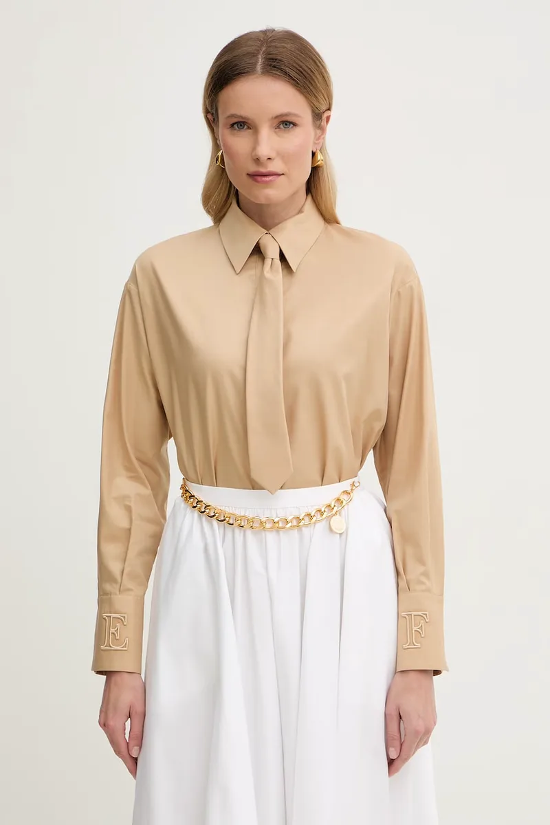 Βαμβακερό πουκάμισο Elisabetta Franchi