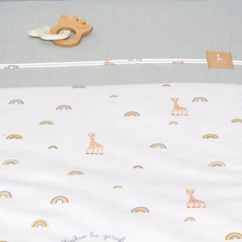Παπλωματοθήκη με Φερμουάρ 100x140 Design 501 Sophie La Girafe
