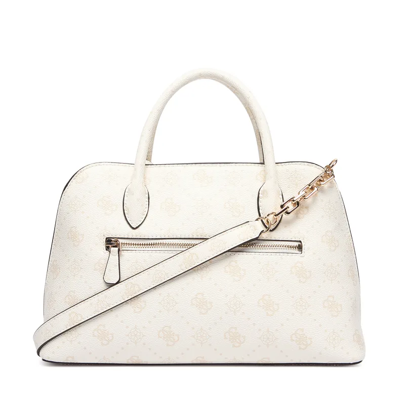 Τσάντα Guess Emelie Logo HWGP99 28060 Λευκό