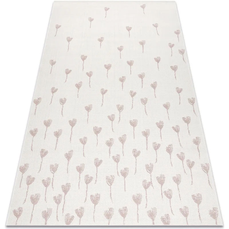 Χαλιά Rugsx Χαλί FLAT 48779/526 Λουλούδιs - κρέ 200x290 cm