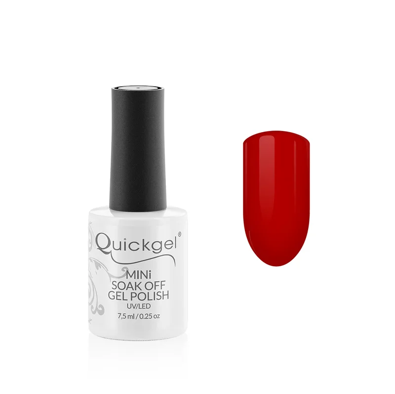 Quickgel No 218 - Passion Mini - Ημιμόνιμο Βερνίκι 7,5 ml