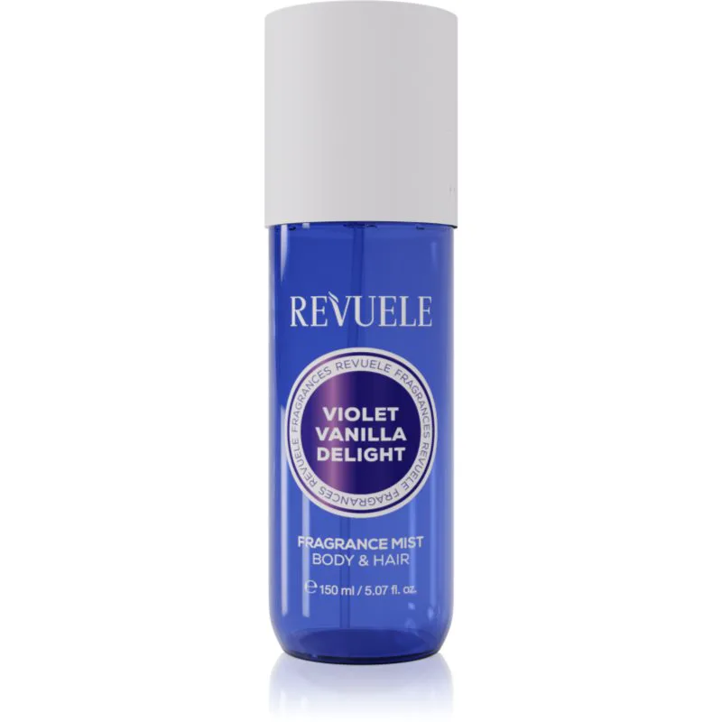 Revuele Violet Vanilla Delight Fragrance Mist αρωματικό mist για σώμα και μαλλιά για γυναίκες 150 ml