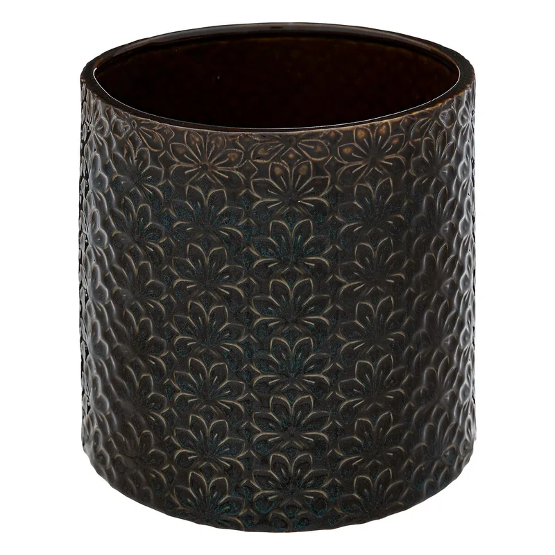 Atmosphera Διακοσμητικό Βάζο Κασπώ Κεραμικό Jiling Blue 17cm