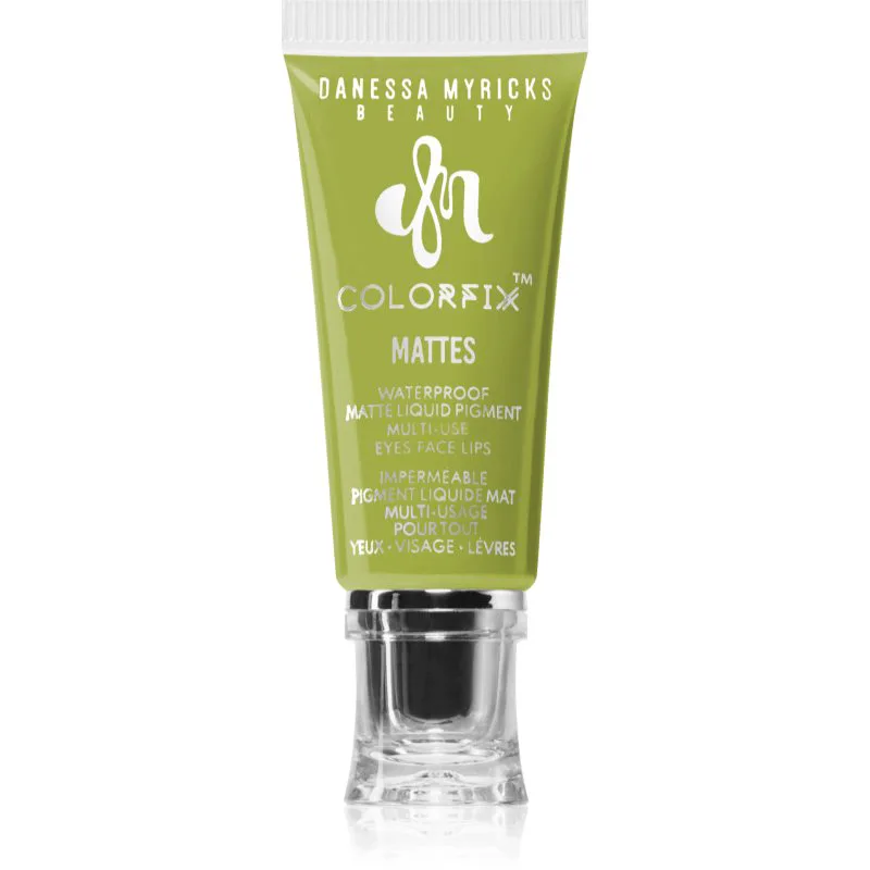 Danessa Myricks Beauty Colorfix Mattes πολυλειτουργικο μεικ απ για τα ματια, τα χειλη και το προσωπο απόχρωση Matcha 10 ml