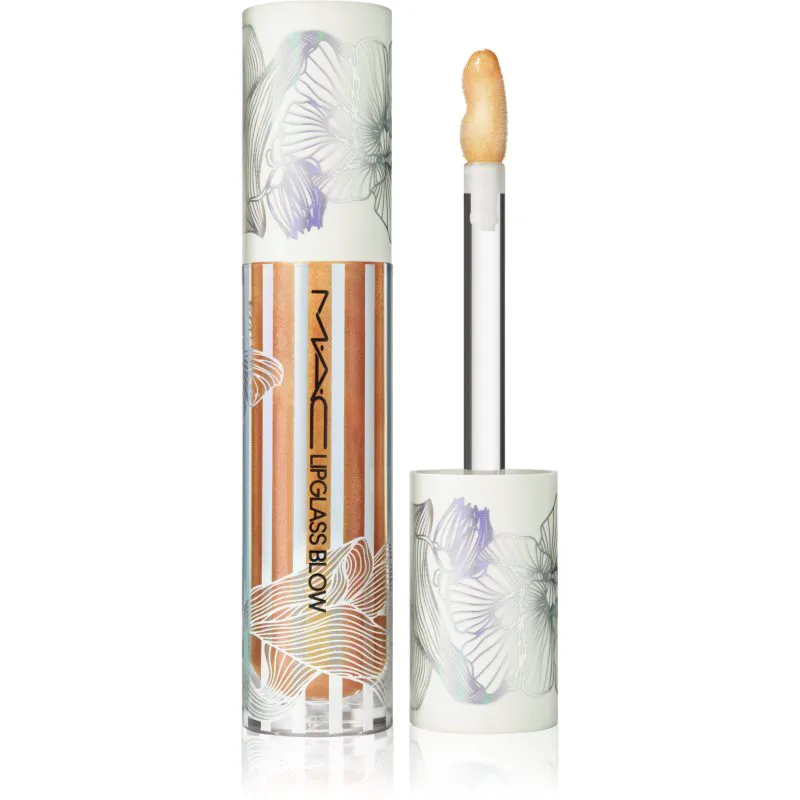 MAC Cosmetics Metamorphosis Spring Collection Lipglass Blow Έλαιο για τα χείλη για αύξηση του αποτελέσματος απόχρωση Snapdragon 5 ml