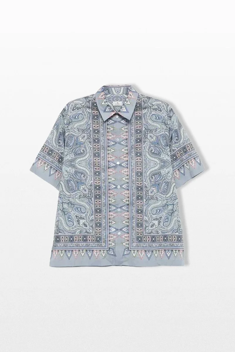 ETRO Ανδρικό Πολύχρωμο Paisley Shirt