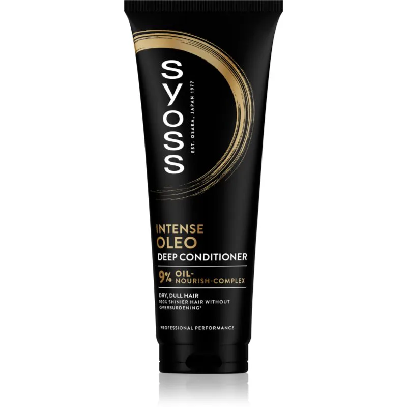 Syoss Intense Oleo εντατικό κοντίσιονερ Για λάμψη και απαλότητα μαλλιών 250 ml