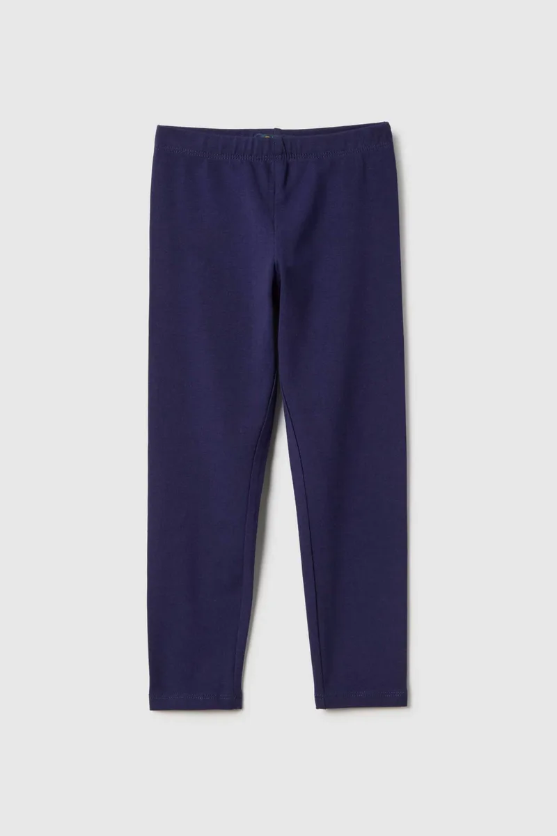 OVS παιδικό κολάν μονόχρωμο Slim Fit - 002575626 Μοβ Σκούρο