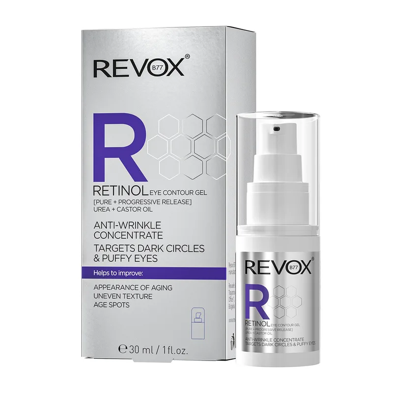 Retinol Eye Gel Anti-Wrinkle Concentrate Dark Circles 30ml