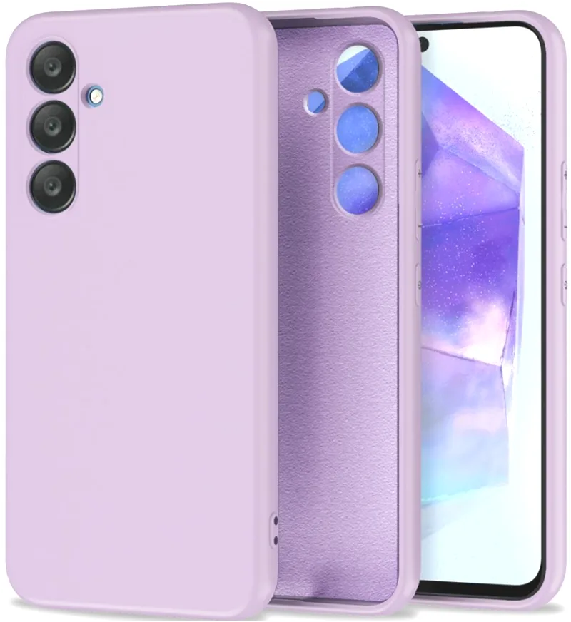 Θήκη Σιλικόνης Samsung Galaxy A35 - Tech-Protect Icon - Violet (5906203691944)