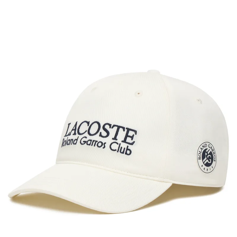 Καπέλο Jockey Lacoste RK0378 Λευκό