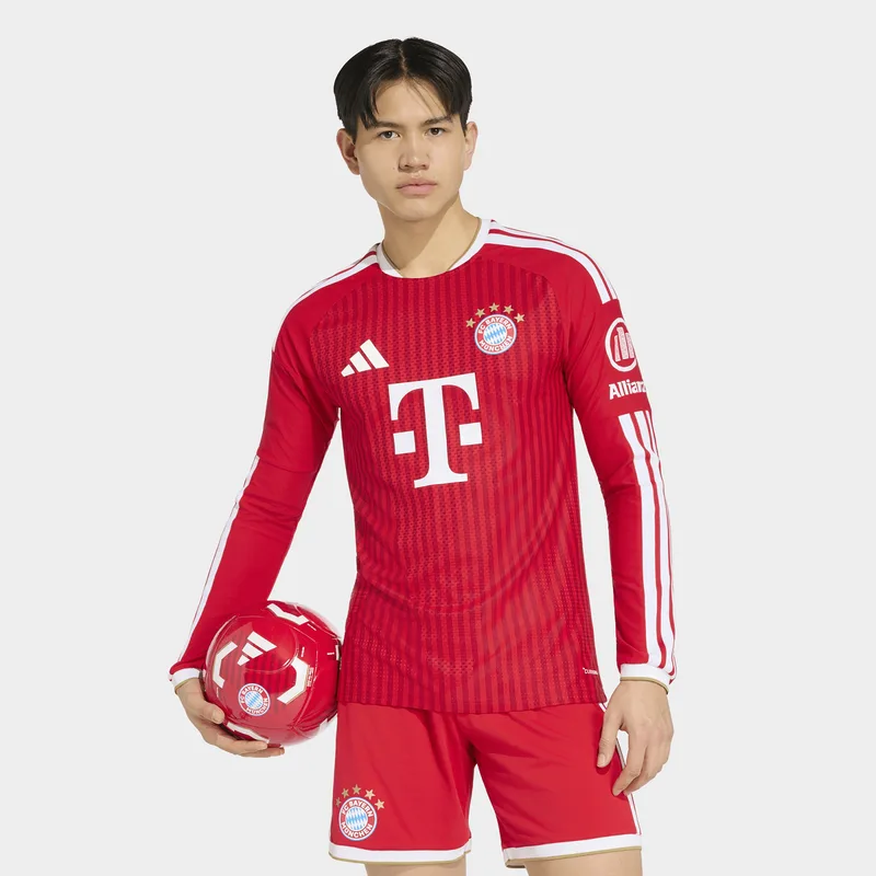 adidas M Fc Bayern 26/27 Home Authentic Jersey Lon (9000288301_65709)
