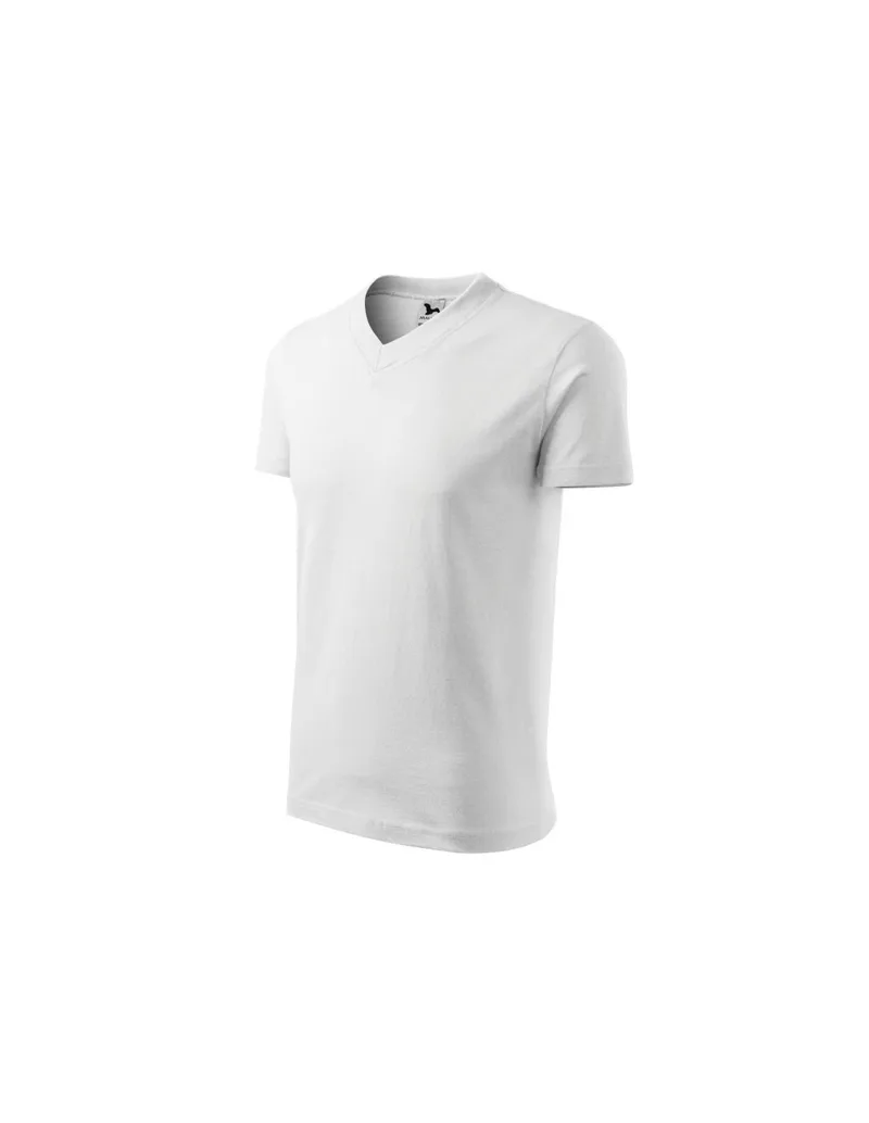 Malfini Ανδρικό Διαφημιστικό T-shirt Κοντομάνικο σε Λευκό Χρώμα MLI-10200