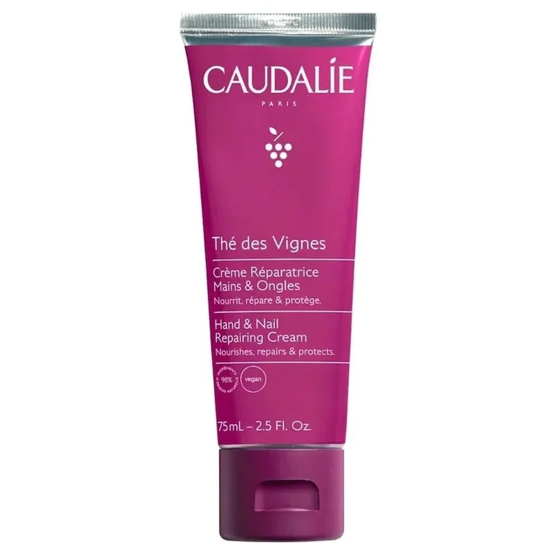 Caudalie Repairing Hand & Nail Repairing Cream Ενυδατική & Επανορθωτική Κρέμα Χεριών & Νυχιών για Ξηρό Δέρμα 75ml