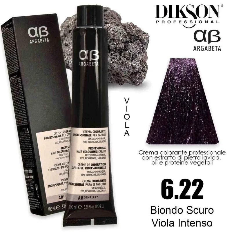 Dikson argabeta color 100 ml 6.22 dark blonde intense purple