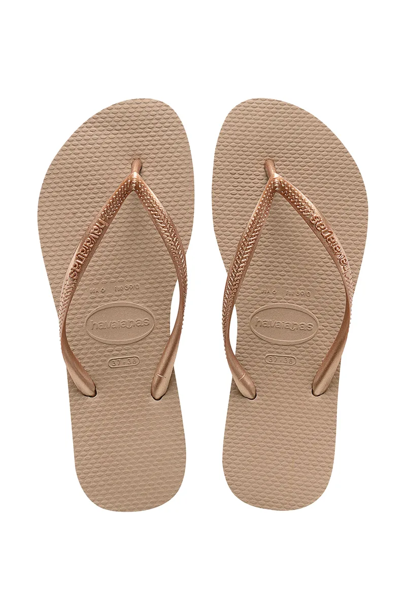 Havaianas γυναικείες σαγιονάρες ''Slim'' - 4000030 Μπεζ