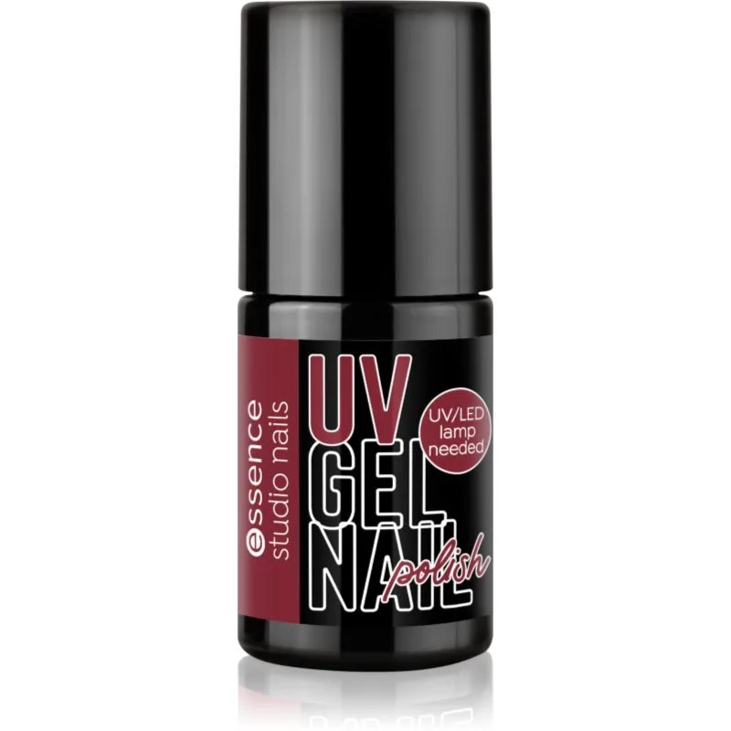 essence studio nails UV GEL NAIL τζελ βερνίκι νυχιών με τη χρήση των UV/LED λαμπτήρων απόχρωση 04 REDtastic! 5 ml