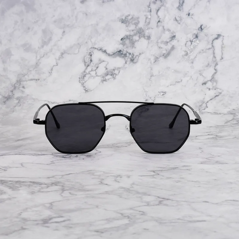 RICK 20EP1 - RICK - BLACK - GRAY Sunglasses | Black | Gray Shades | Explicit Poets Sunglasses