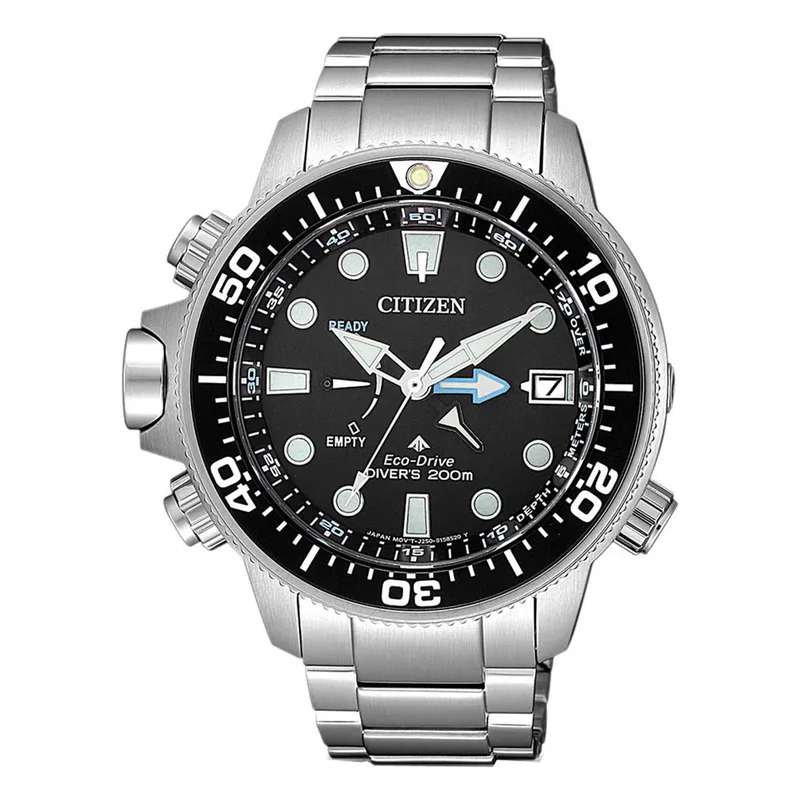 CITIZEN Eco-Drive Promaster Diver’s Stainless Steel Bracelet BN2031-85E