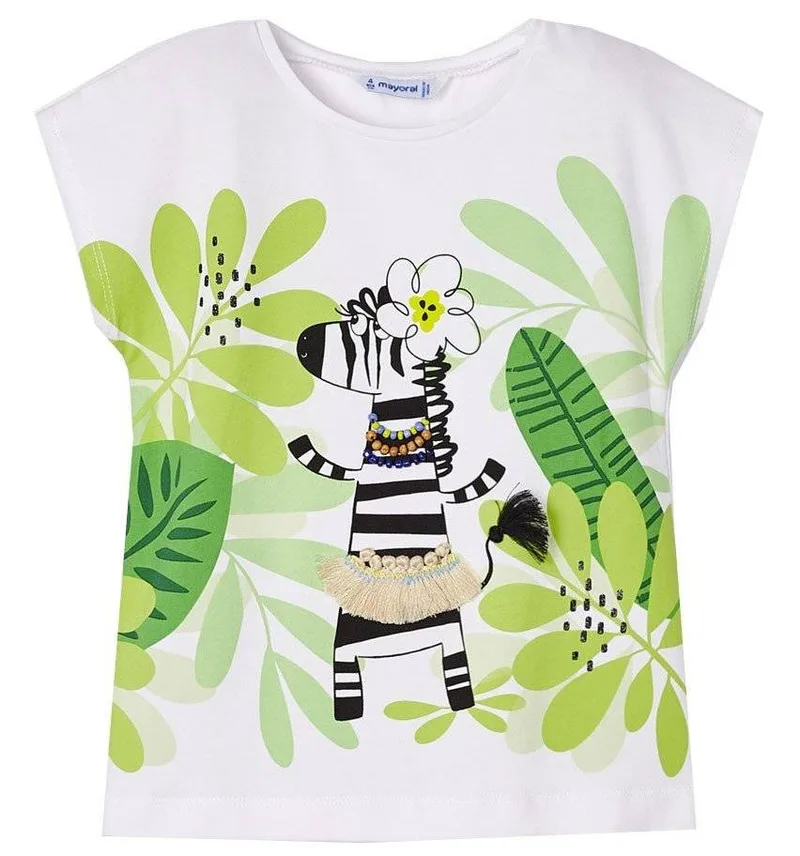 T-SHIRT MAYORAL 021 ΛΕΥΚΟ (98 CM)(3 ΕΤΩΝ)