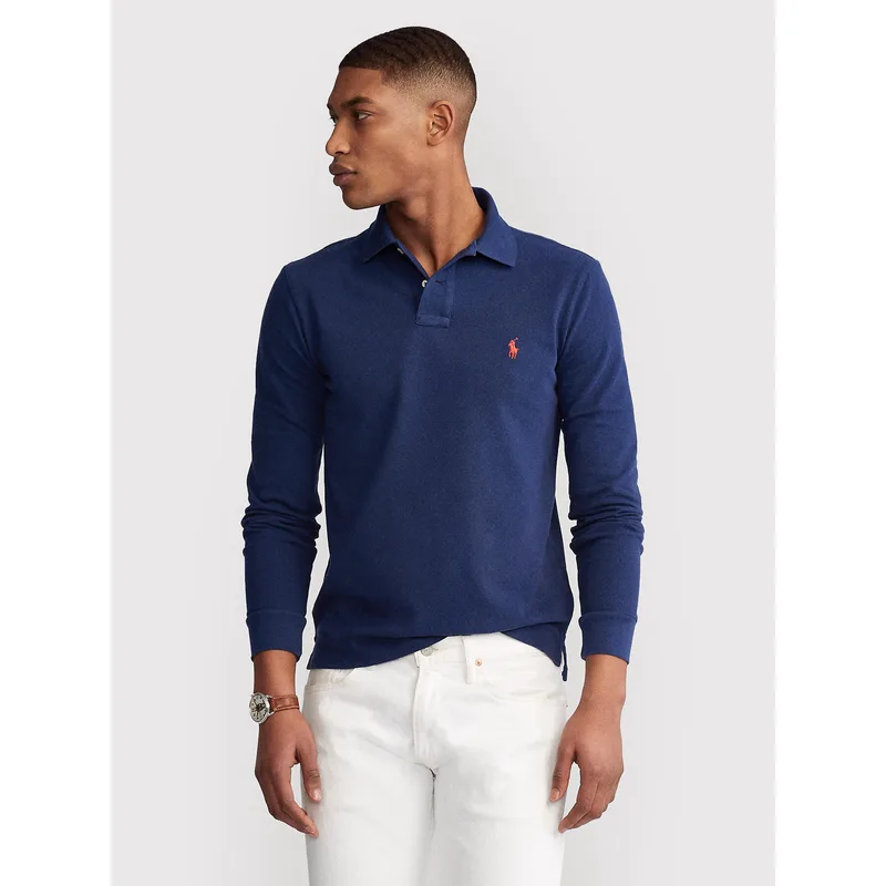 Polo Ralph Lauren Polo 710681126038 Σκούρο μπλε Slim Fit