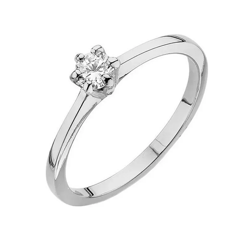 Moνόπετρο δαχτυλίδι Vogue από ασήμι 925 575211.3 575211.3 Ασήμι