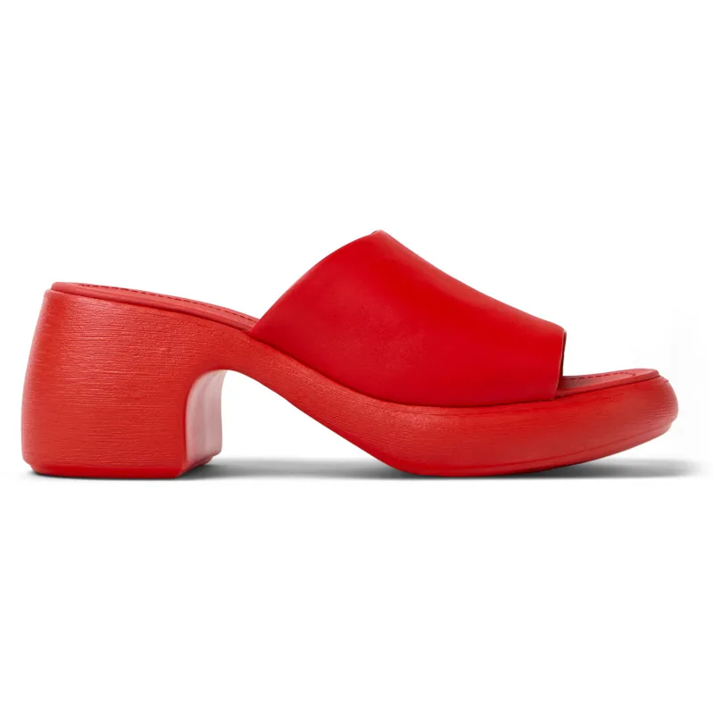 CAMPER Thelma Sandal - Πέδιλα Για Γυναικεία - Κόκκινο, Μέγεθος 36, Smooth leather