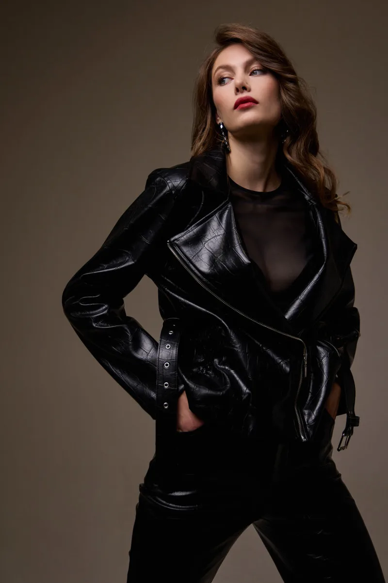 Enzzo Jacket Amina - Μαύρο