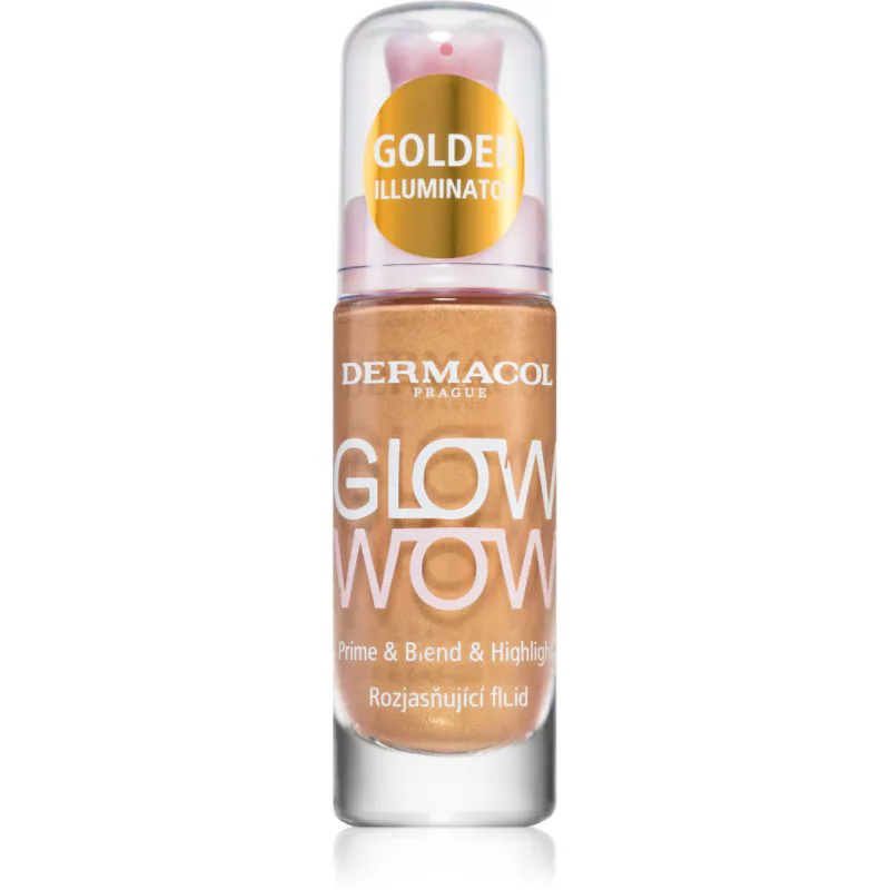 Dermacol GLOW WOW Golden Illuminator λαμπρυντικό υγρό 20 ml